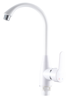 Смеситель для кухни РМС PL5-017F белый